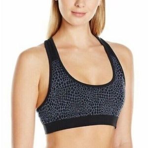 NWT Manduka Yoga Y BACK Sports Bra in Kanoko Reptile Print